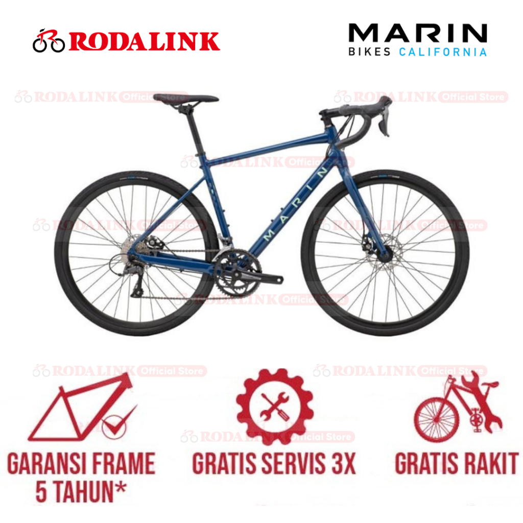 Jual Marin Sepeda Gravel Gestalt – Gravel Touring Adventure Bike With ...