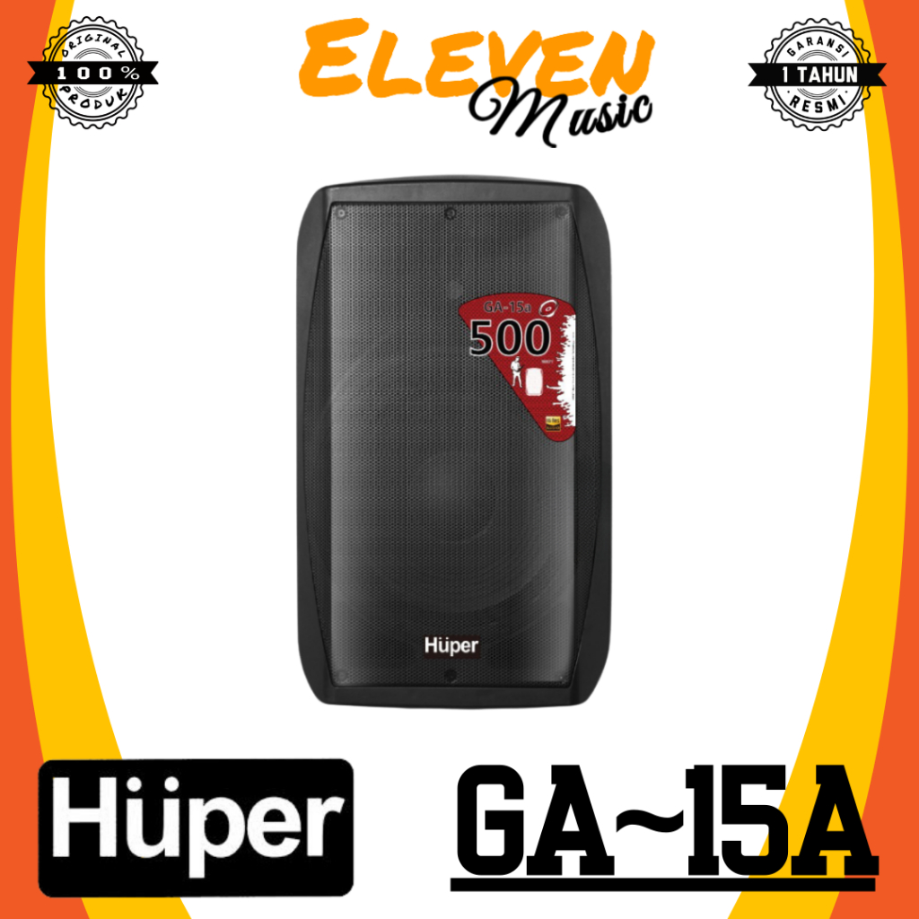 Jual Huper GA-15A Speaker Aktif 15 Inch 500 Watt Huper GA15A Active ...