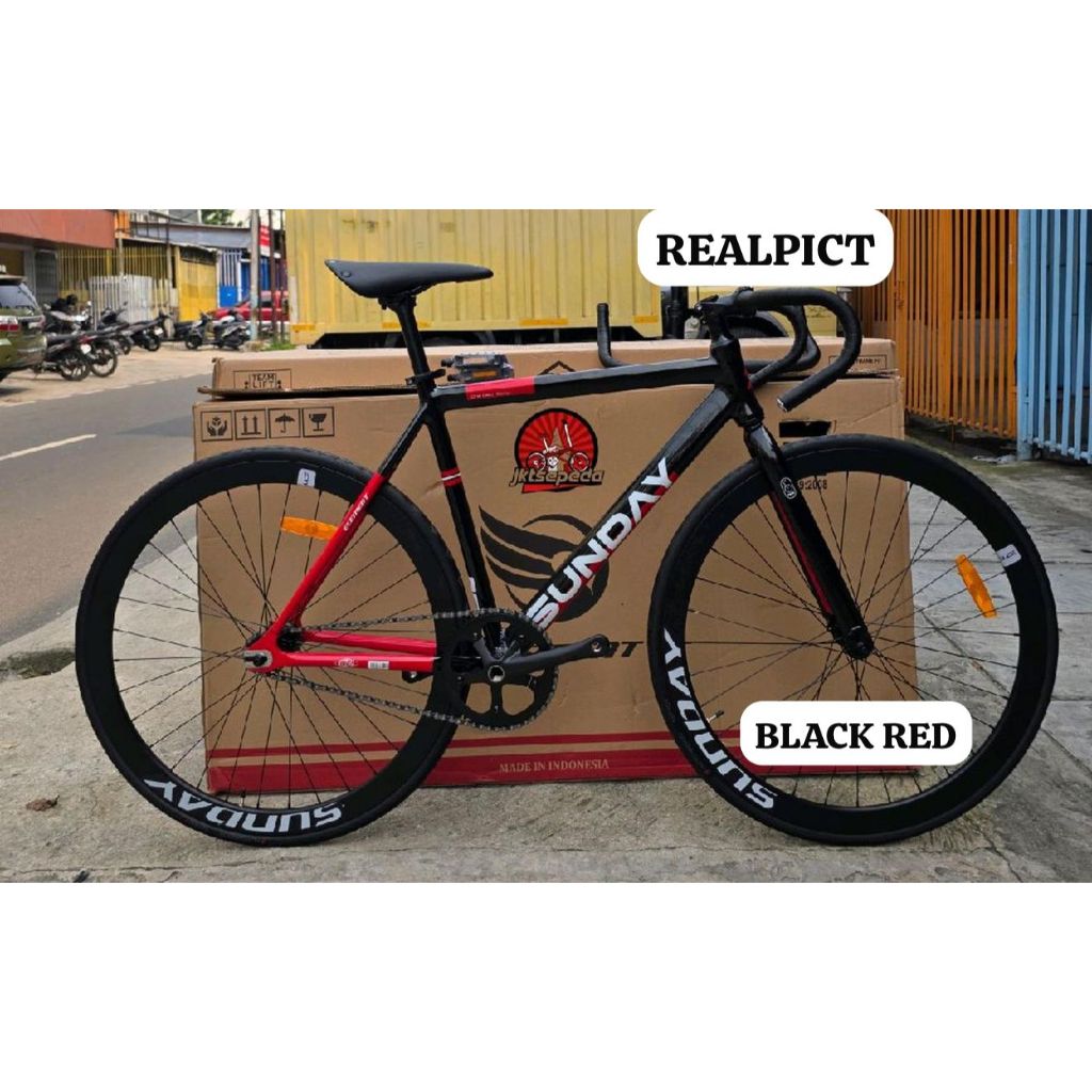 Jual (BATAM) Sepeda FIXIE ELEMENT SUNDAY ALLOY DOLTRAP Fixed Gear ...