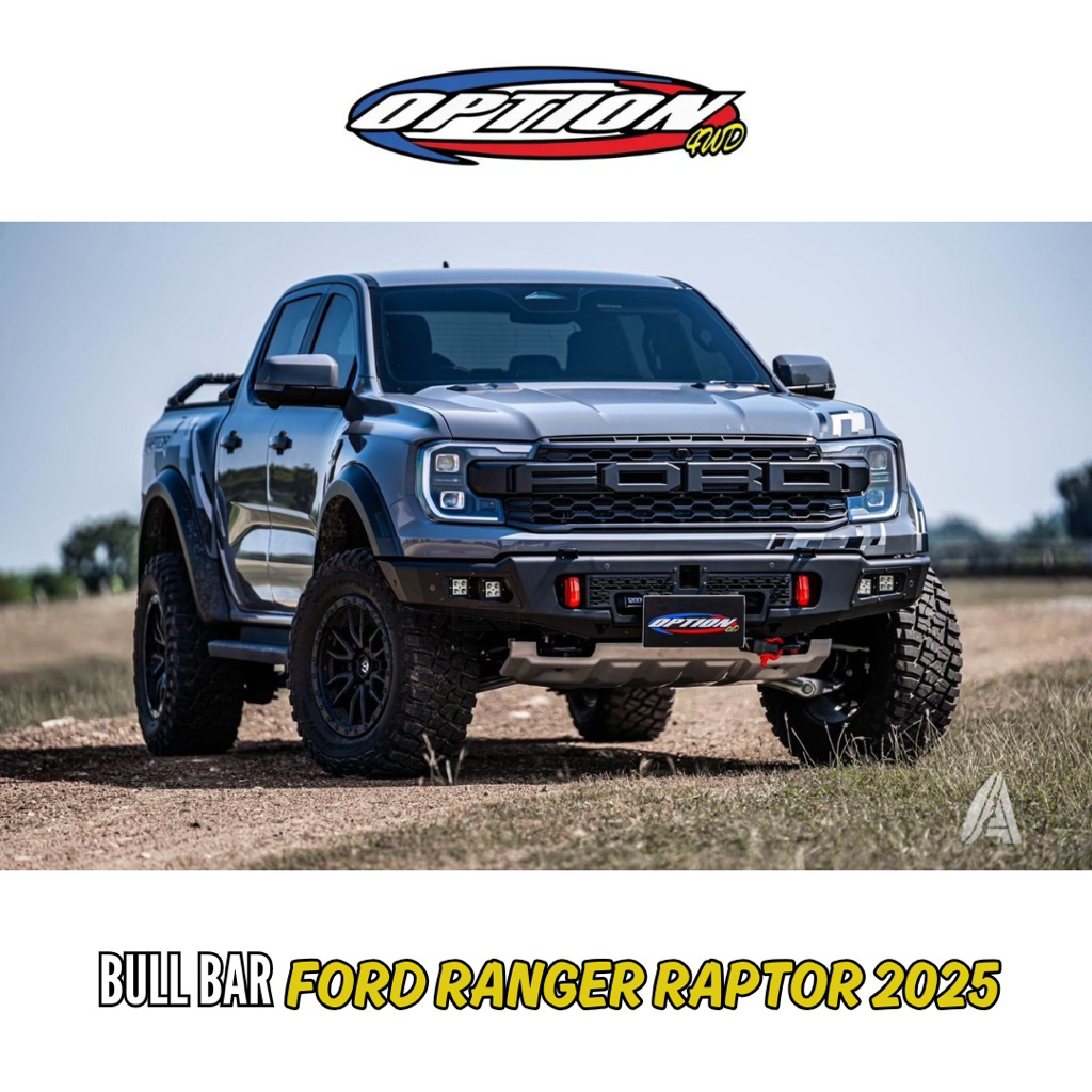 Jual Option 4WD Thailand Front Bull bar FORD Ranger Raptor 2025 ...