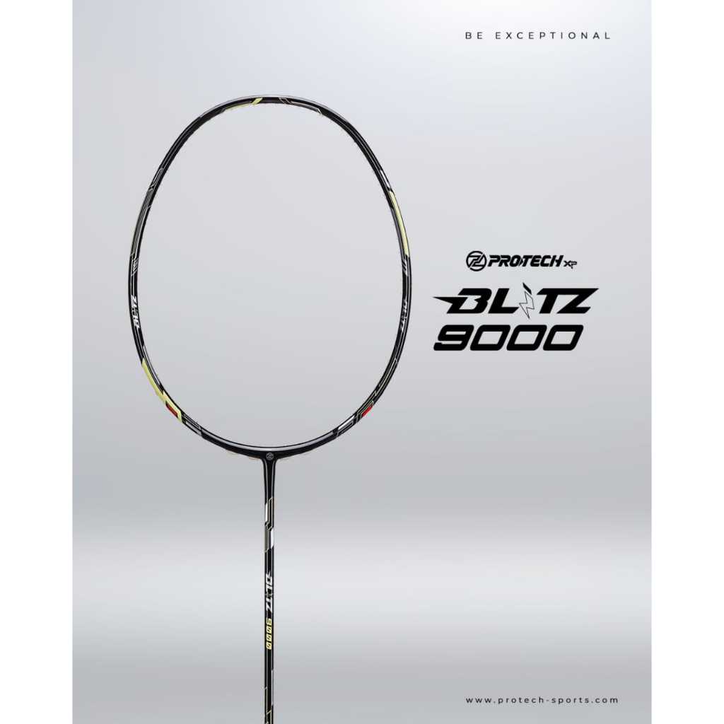 Jual Raket Badminton PROTECH BLITZ 9000 3UG1 MAX 36LBS 30T JAPANESE ...