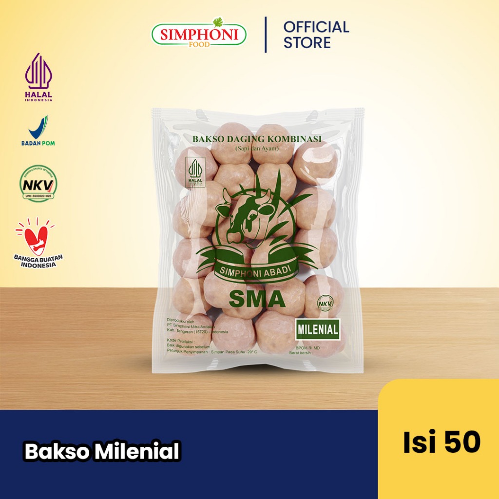 Jual Simphoni Bakso Sapi Milenial isi 50 Kombinasi Daging Sapi dan Ayam ...