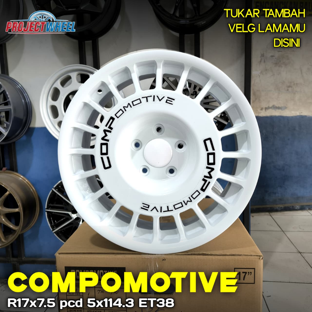 Jual Velg Mobil Ring 17 Compomotive | Stargazer Innova Rush Terios R17 ...