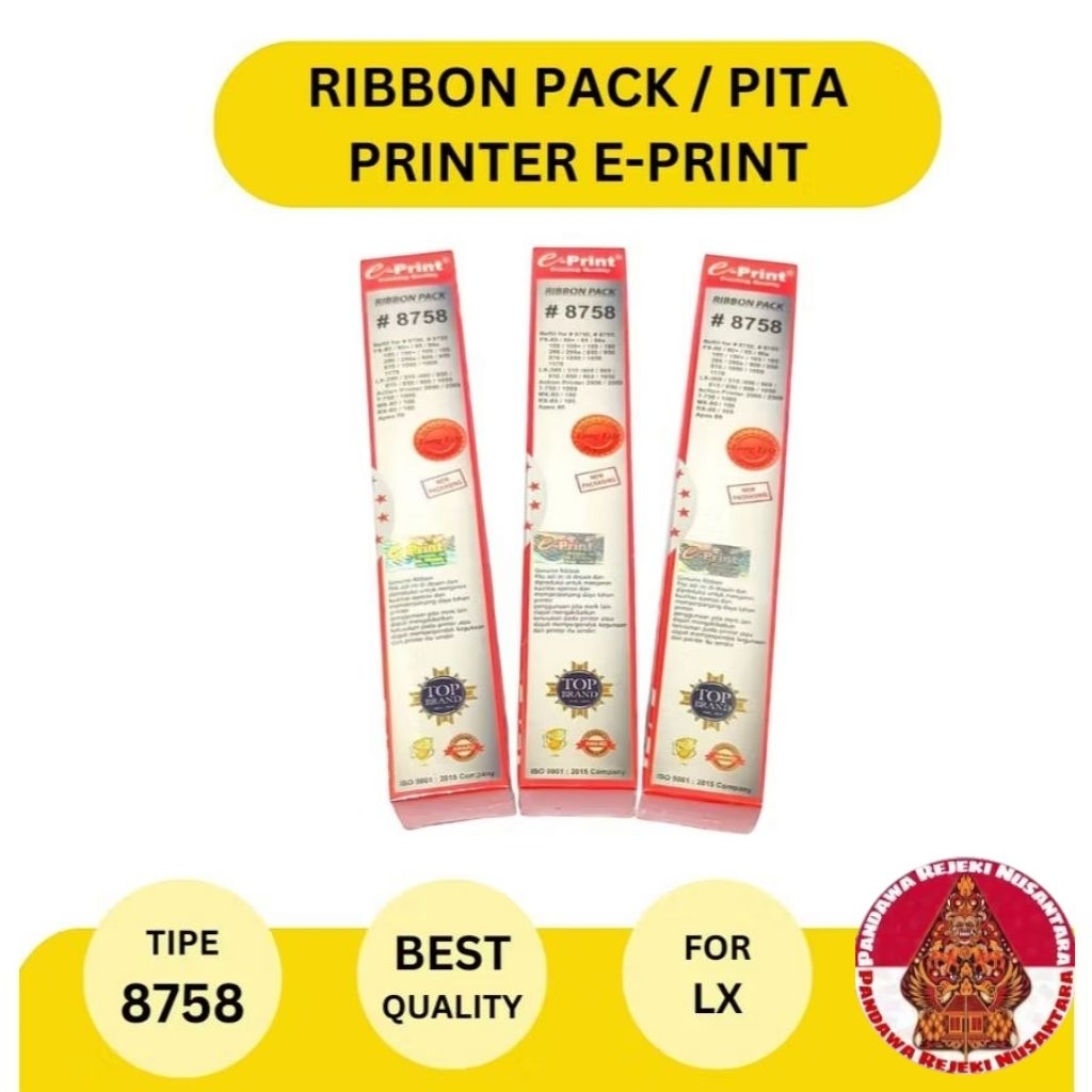Jual E-Print Ribbon Pack 8758 Pita Printer | Shopee Indonesia