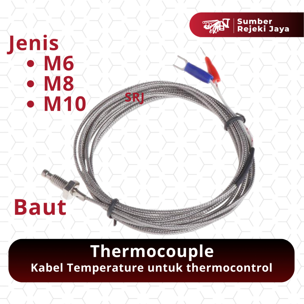 Thermocouple / Kabel Temperature | Screw Baut M6 M8 M10
