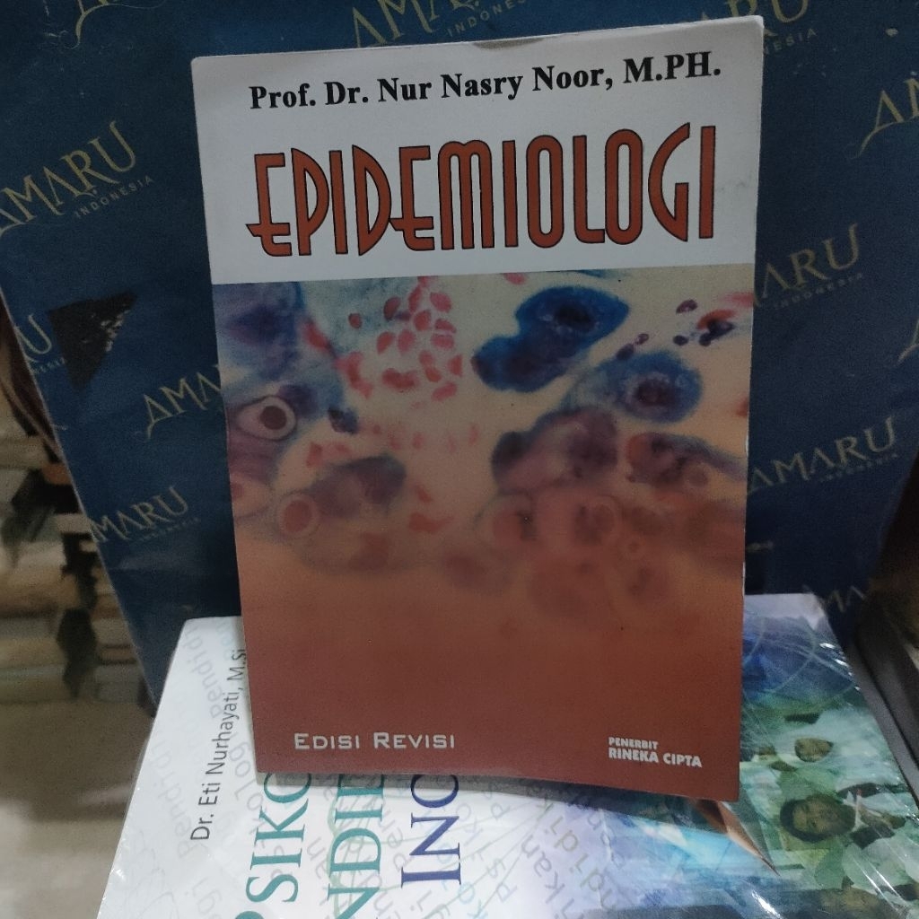 Jual BUKU EPIDEMIOLOGI PROF DR NUR NASRY | Shopee Indonesia