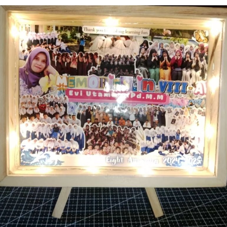 Jual (20cmx15cm)FRAME MEMORABLE KADO KELAS KADO HARI GURU KADO KENANG ...
