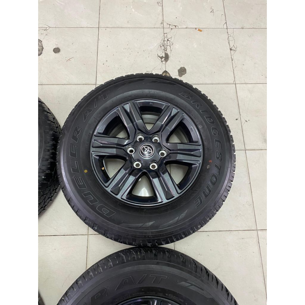 Jual VELG MOBIL BEKAS COPOTAN STD TOYOTA HILUX R17X7 H6X149 ET30 + BAN ...