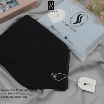 Jilbab Khaki Muda PNS Hijab Segiempat Voal Premium Kerudung Dinas ASN Warna Khaky By Scarfasions