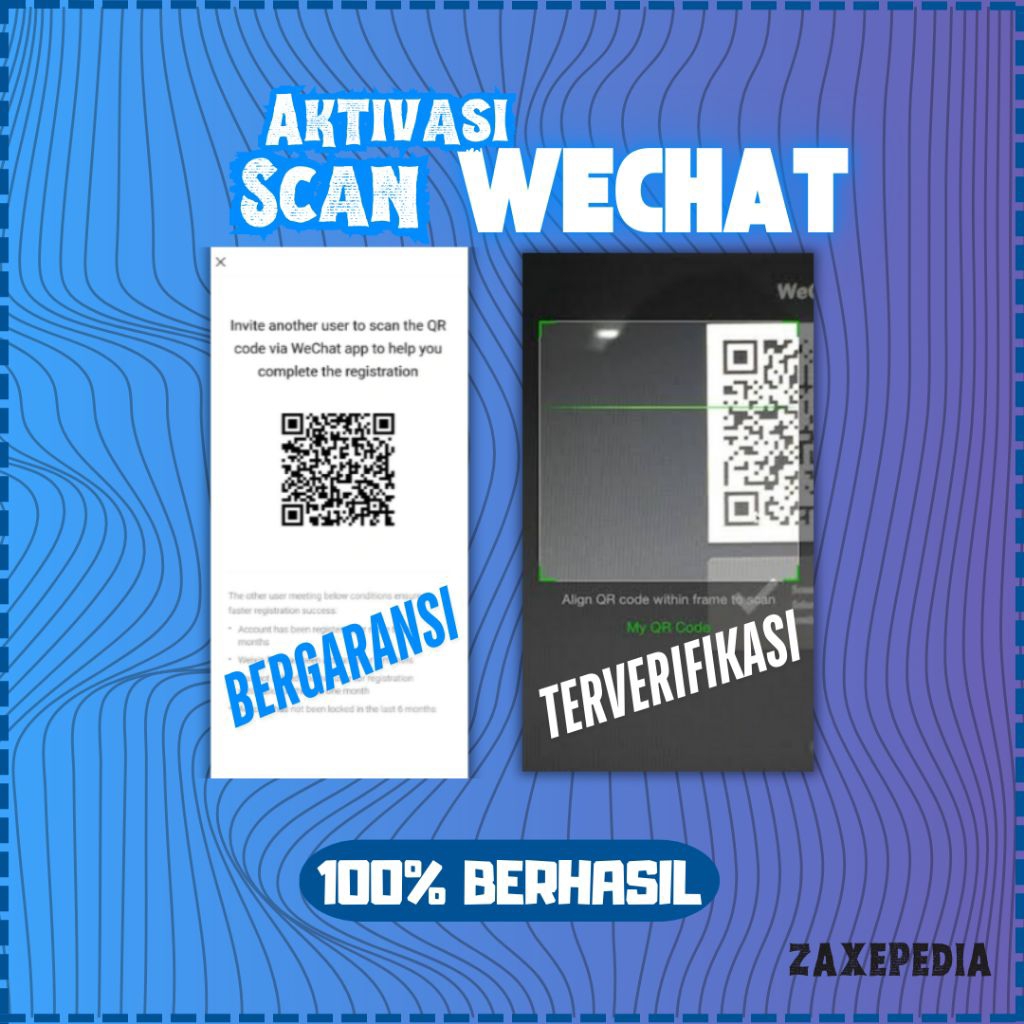 Jual Aktivasi Scan Wechat 100% Berhasil | Shopee Indonesia