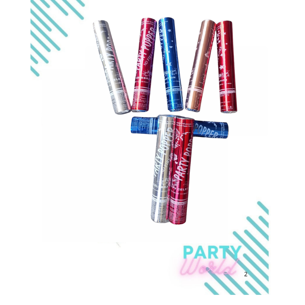 Jual Party Popper Confetti 30Cm 40Cm Semburan Kertas Confetti Party ...