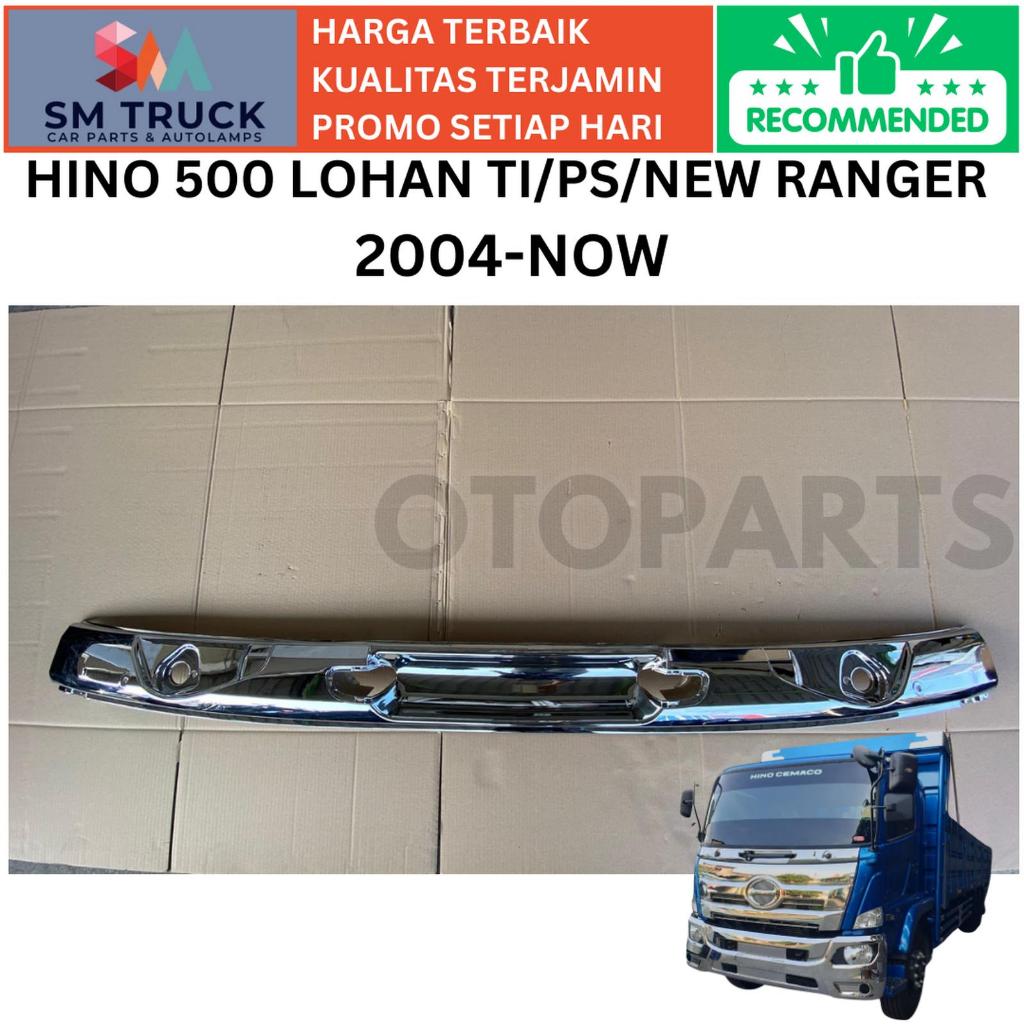 Jual (CHROME/KROM) GARNISH PANEL COVER TUTUP WIPER HINO 500 LOHAN NEW ...