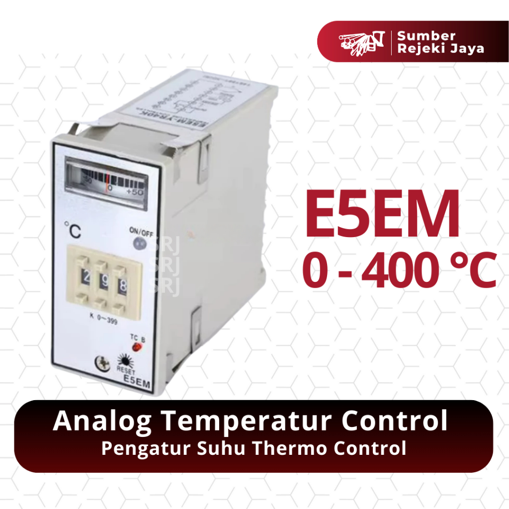 Analog Temperature Control E5EM | 0 - 400 C | Pengatur Suhu Thermo Control