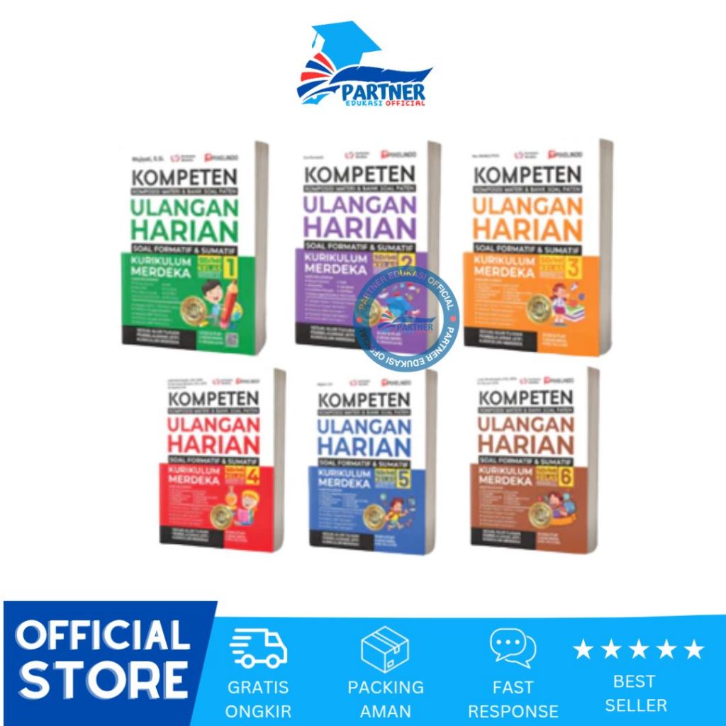 Jual Buku Kompeten Ulangan Harian Kurikulum Merdeka SD/MI Kelas 1 ...