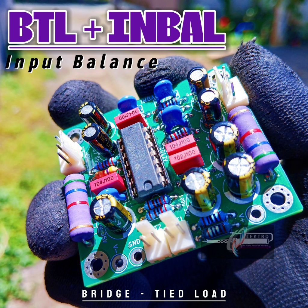 Jual Kit Filter BTL + Input Balance | INBAL Quad OpAmp Double Layer ...