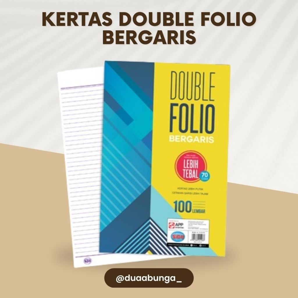 Jual Kertas Folio Bergaris Terlengkap & Harga Terbaru Juni 2026 ...