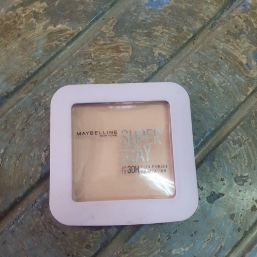 Jual Maybelline Super Stay Flex Power 30H Powder Foundation SHADE 110 ...