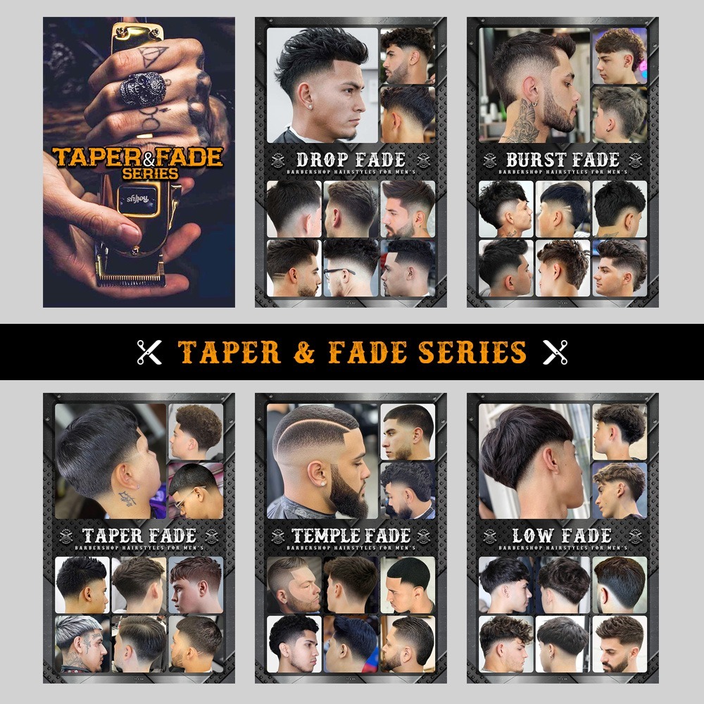 Jual TAPER FADE SERIES Catalog Buku Majalah Contoh Model Gaya Rambut ...
