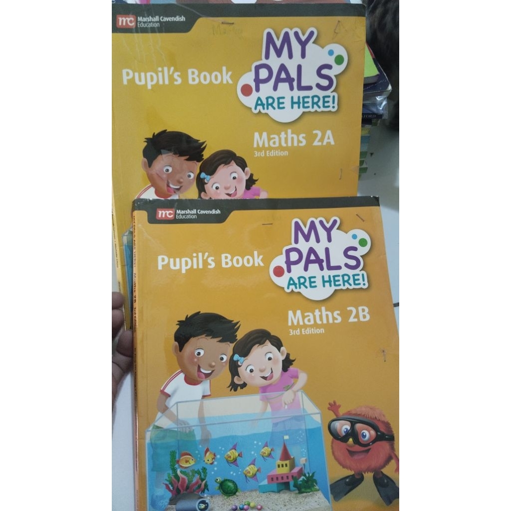 Jual BUKU MY PALS ARE HERE PUPILS BOOK MATHS 2A dan 2 B | Shopee Indonesia