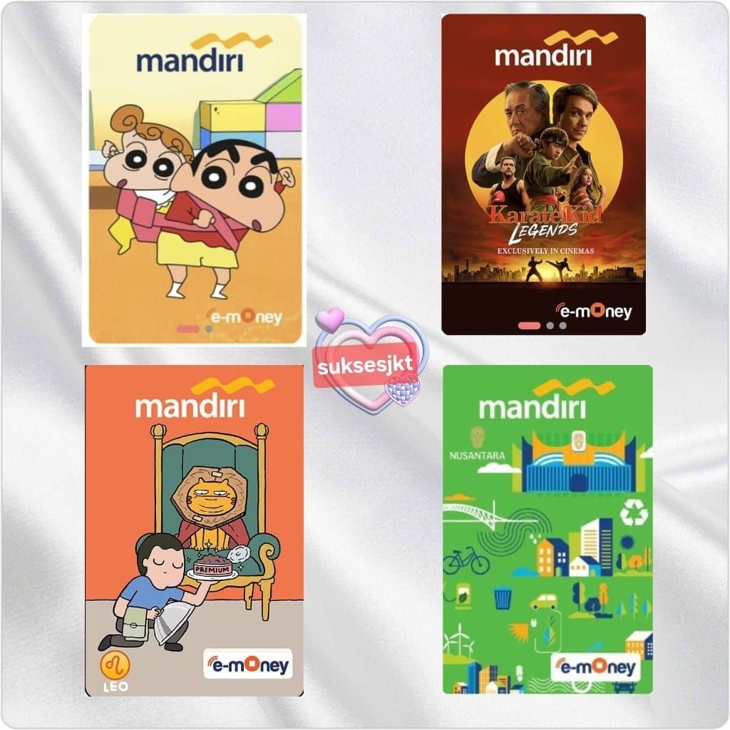 Jual Emoney kartu e-Toll limited series | Shopee Indonesia