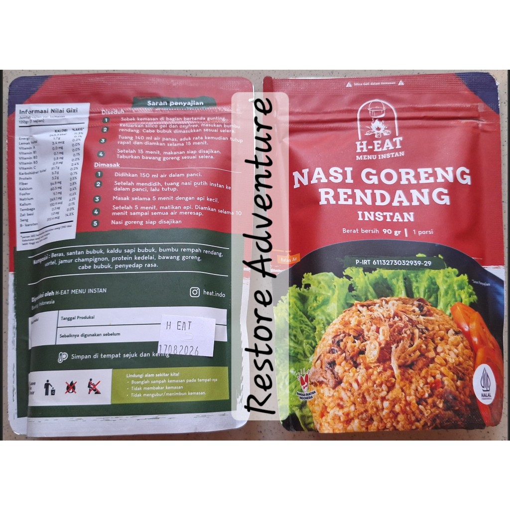 Jual Makanan Instant Instan Nasi Putih Nasi Uduk Nasi Kuning Nasi ...