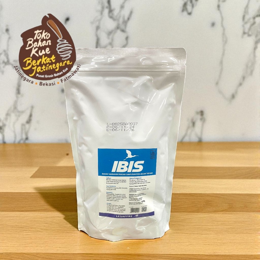 Jual IBIS BLUE BREAD IMPROVER KEMASAN 500 GR / RAGI UNTUK ROTI | Shopee ...