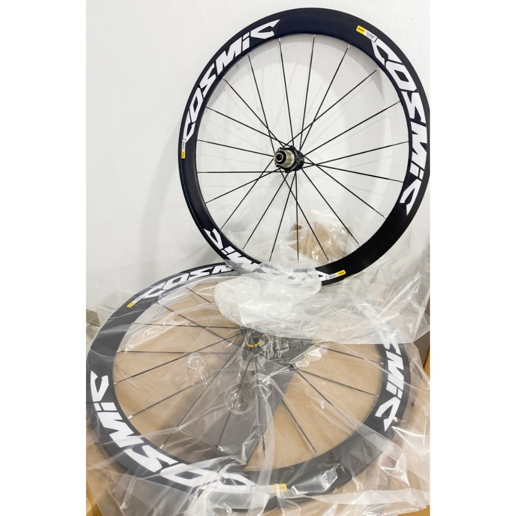 Mavic cosmic 700c 8s カーボンホイール セット700C，MAVIC，28C装着