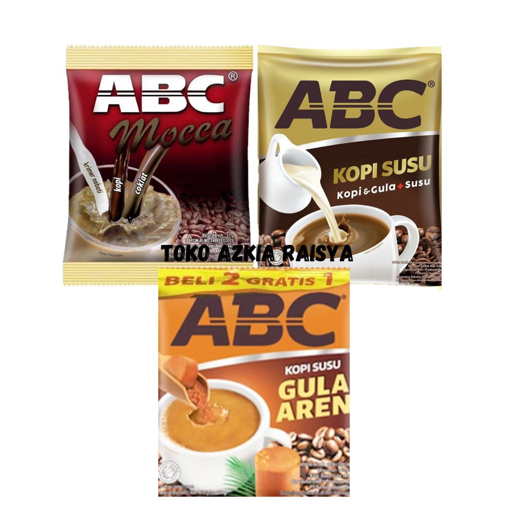Jual ABC KOPI MOCCA 10 gratis 1 27gr || ABC KOPI SUSU 30gr || ABC KOPI ...