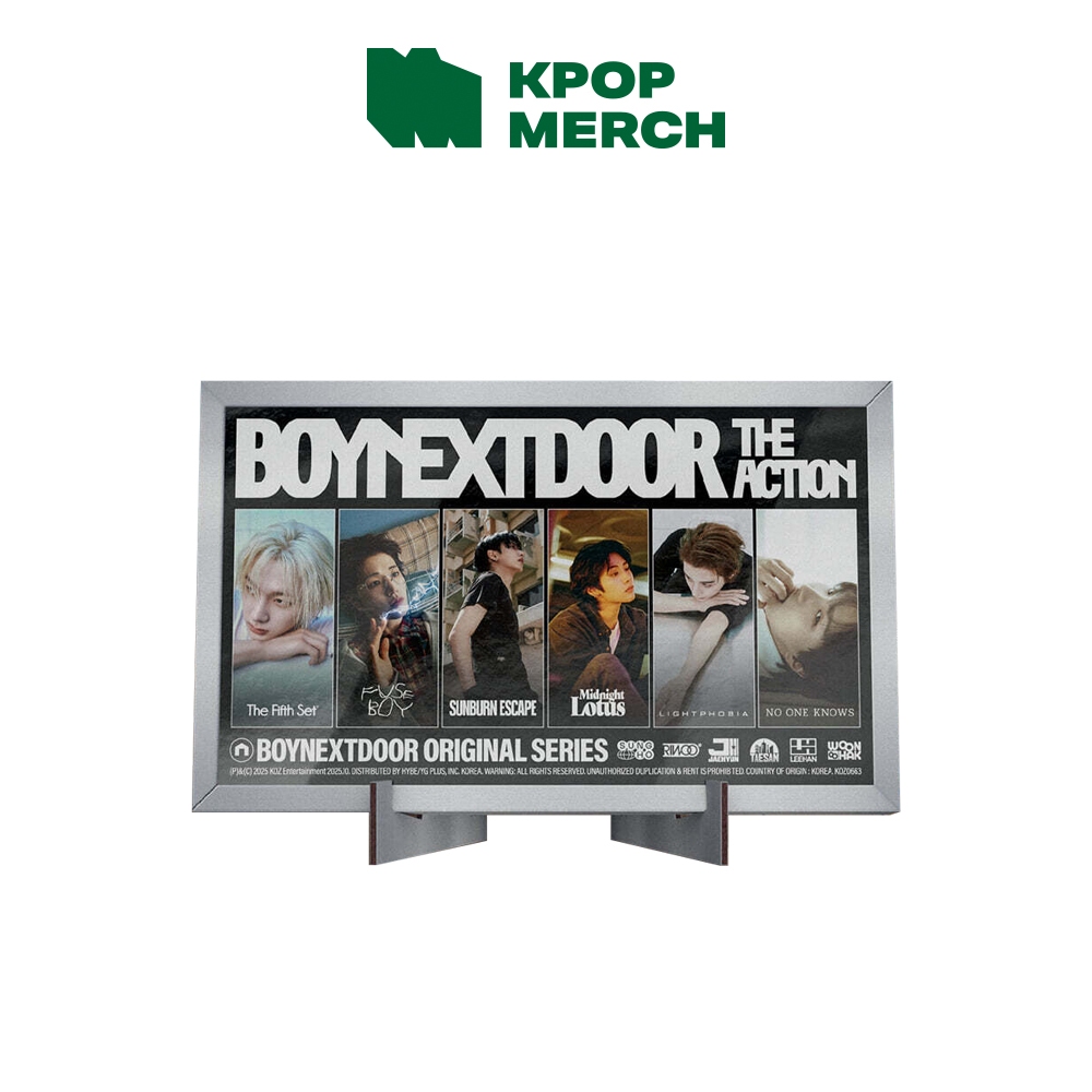 BOYNEXTDOOR SHOPEE kpopmerch 60枚 Jual BOYNEXTDOOR - 5th EP Album [ The Action ] Frame ver | Shopee