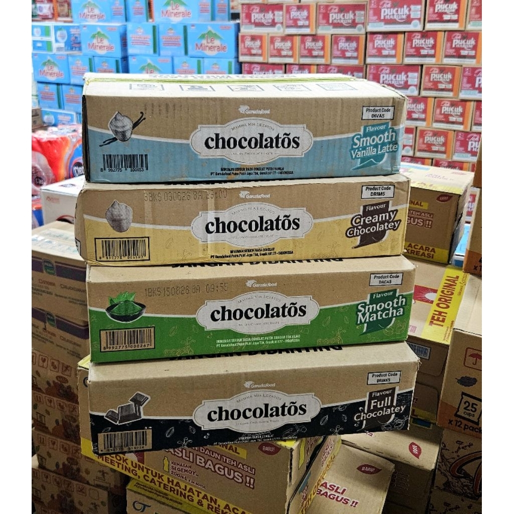 Jual ED 07.26 CTN 8*10S - GERY CHOCOLATOS DRINK ISI 80 SACHET RASA ...