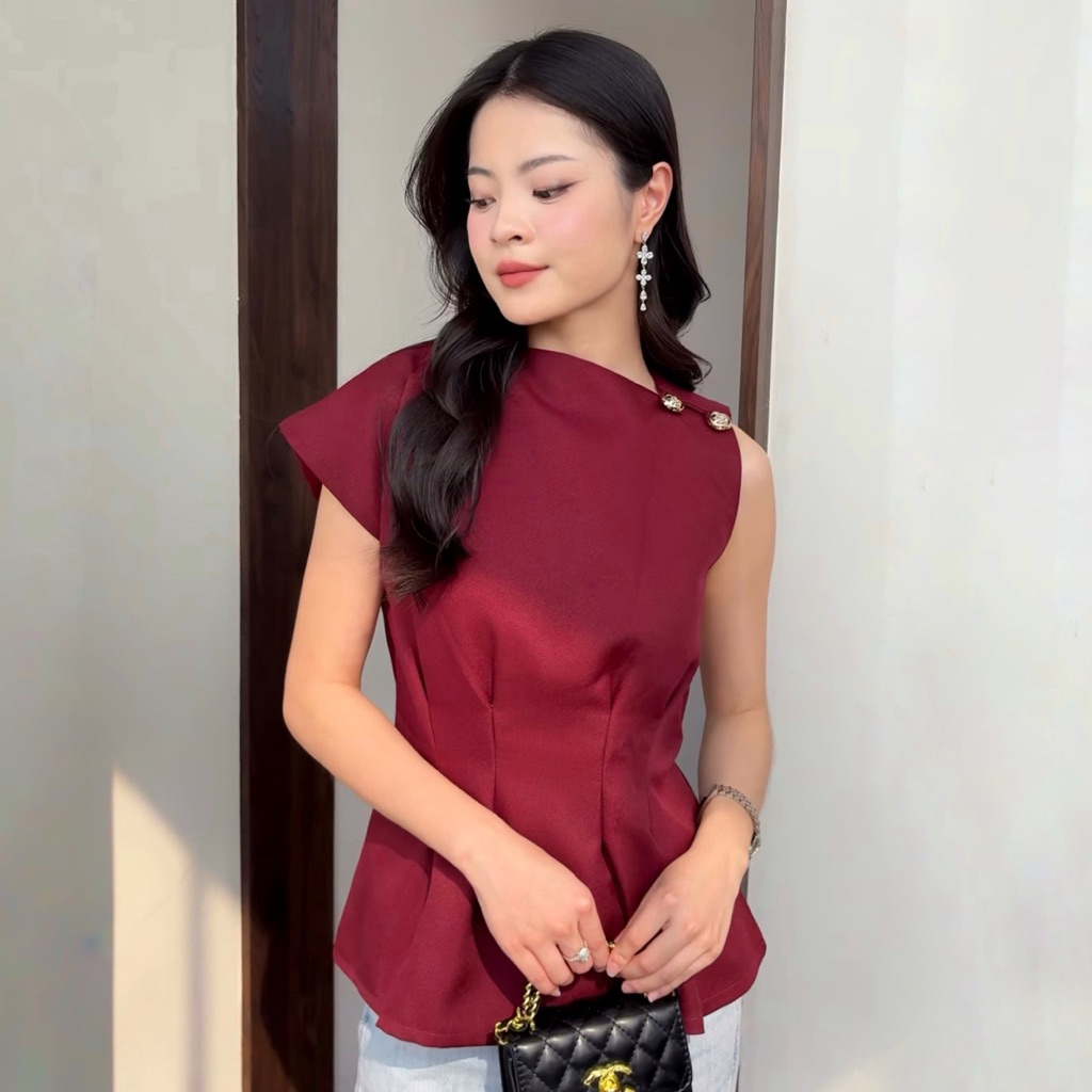 Jual LILO Lunox Top | Blouse Wanita | Baju Wanita Korean Style | Blouse ...