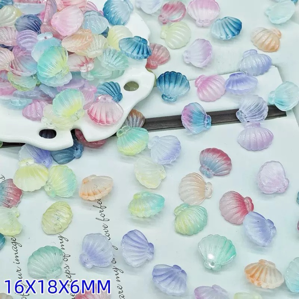 Jual (minimal co 10ribu) Charms&Beads 5PCS Glass beads 16*18MM manik ...