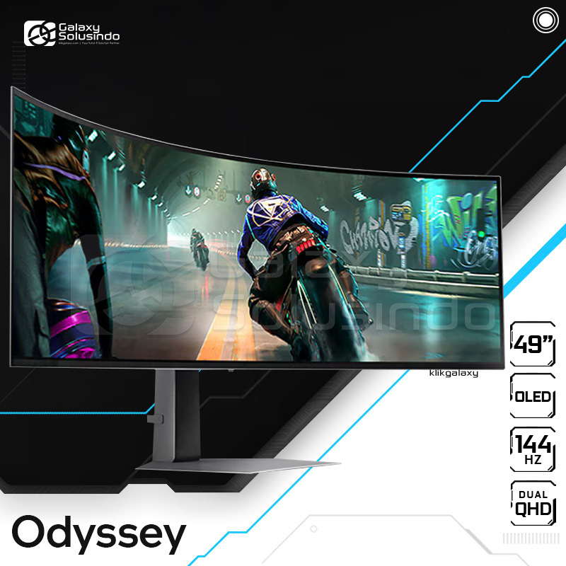 Jual SAMSUNG ODYSSEY G9 G93SD Dual QHD OLED 49 Inch 240Hz 0.03ms CURVED ...
