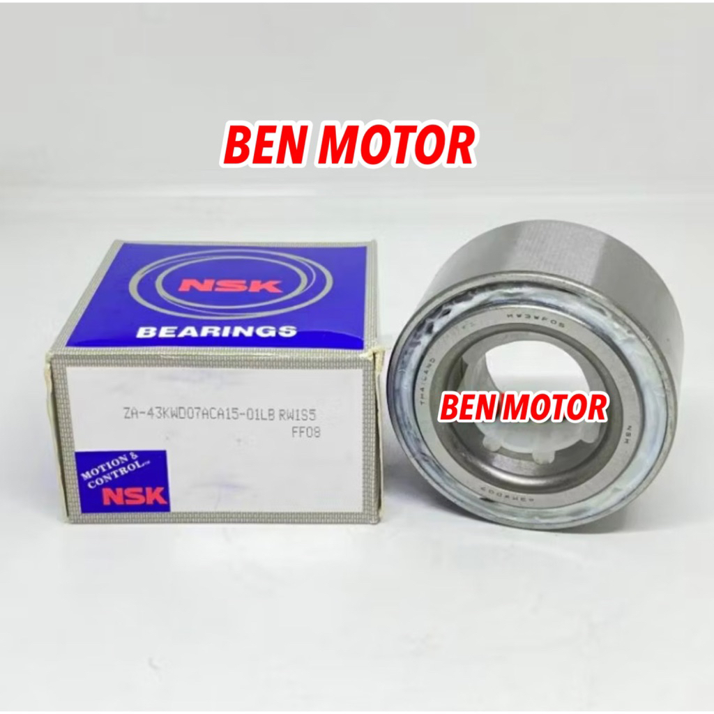 Jual Bearing Lahar Roda Depan INNOVA INOVA NSK 43KWD07 - BEN MOTOR ...