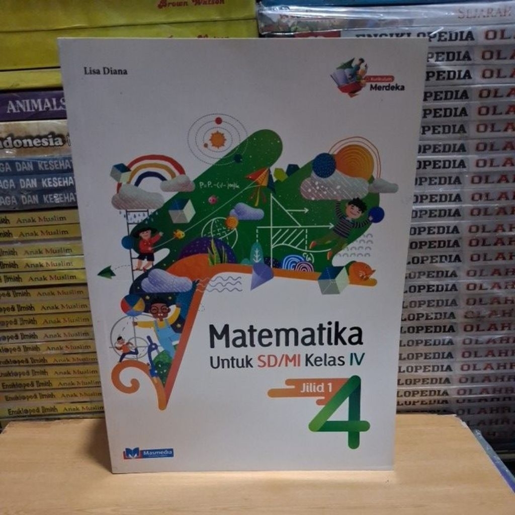 Jual Buku Original MATEMATIKA SD MI Kelas 4 Jilid 1 K Merdeka Masmedia ...