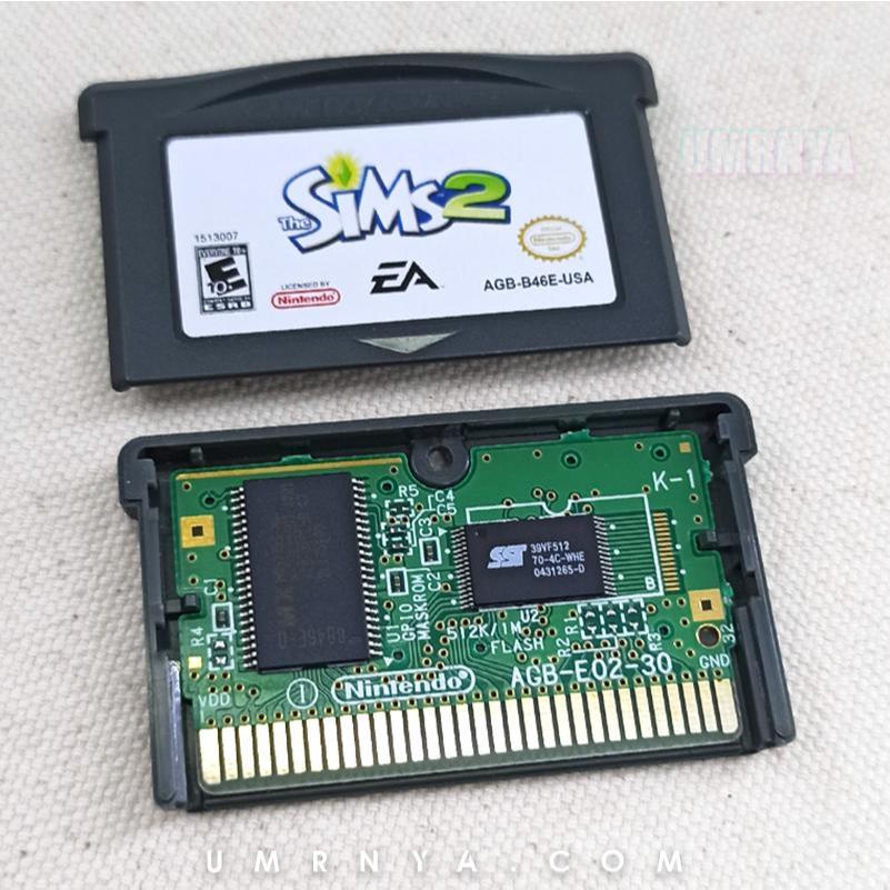 Jual Kaset Gameboy The Sims 2 Sims2 Nintendo Gameboy Advance GBA SP ...