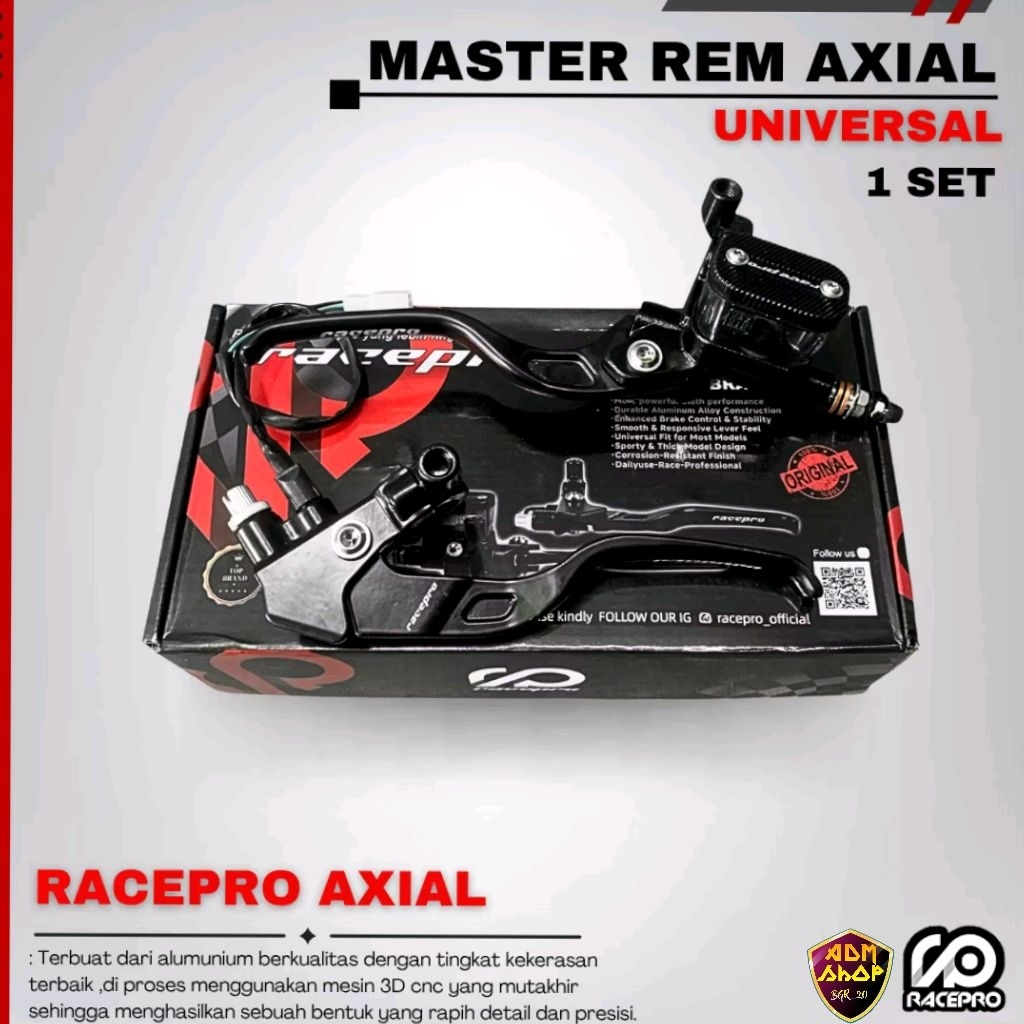 Jual Master Rem Racepro Axial TYPE DICE 1 Set Rem Kopling Master Rem ...