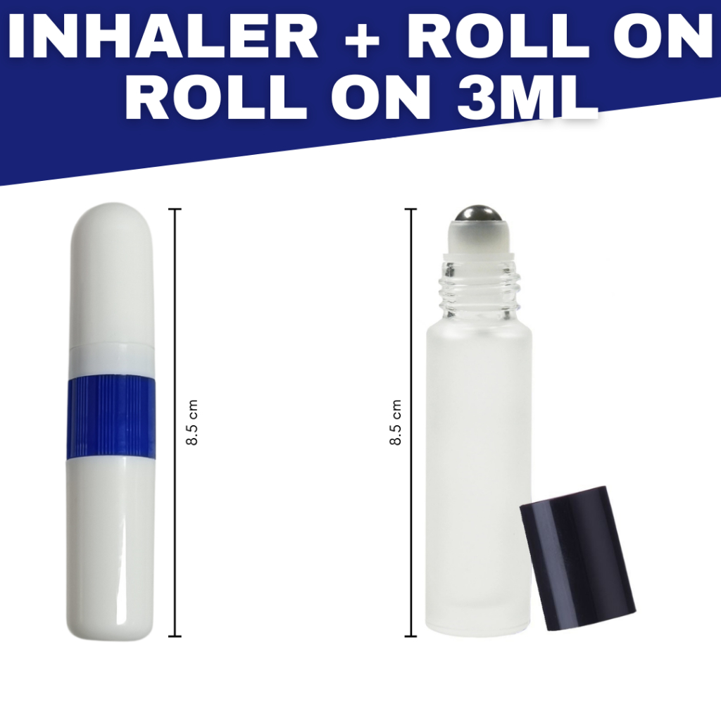 Jual Inhaler + Roll On 2 in 1 Kosong untuk Misala Oil | Shopee Indonesia