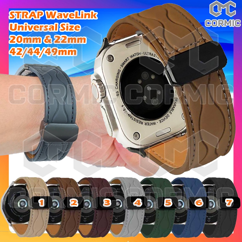 Jual Strap Smartwatch WAVELINK CORMIC MAGNETIC BUCKLE Universal Tali ...