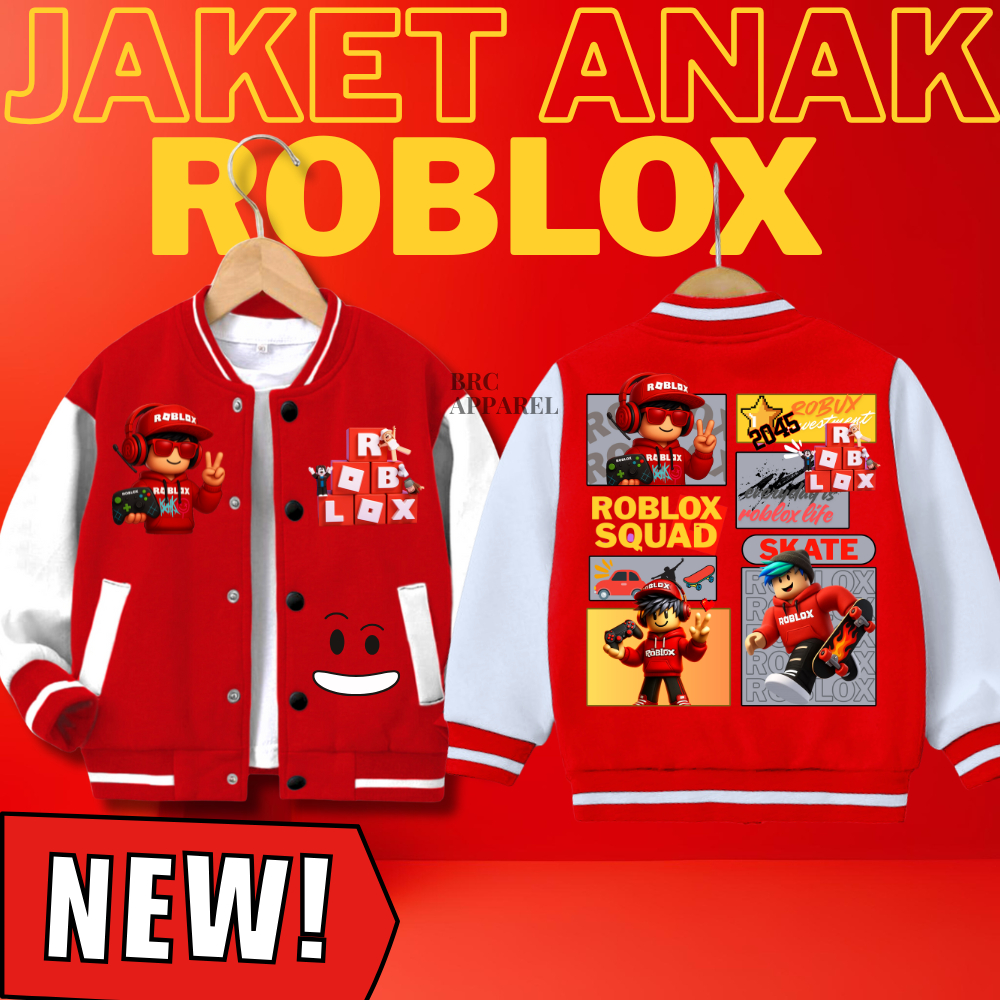 Jual JAKET ANAK ROBLOX COWOK CEWEK JAKET BASEBALL GAFITY JAKET UMUR 2 ...