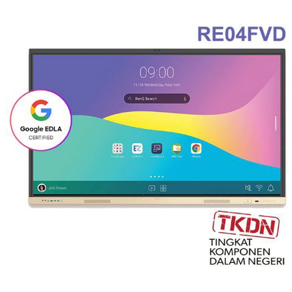 Jual BENQ RE6504FVD Board All-in-One TKDN | RE04FVD - Interactive Flat ...
