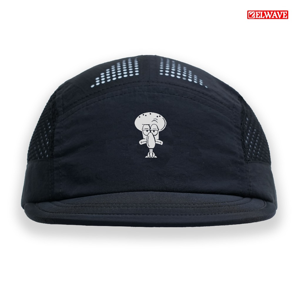 Jual Elwave - Topi Sepeda - Topi Running Hitam Squid Series | Shopee ...
