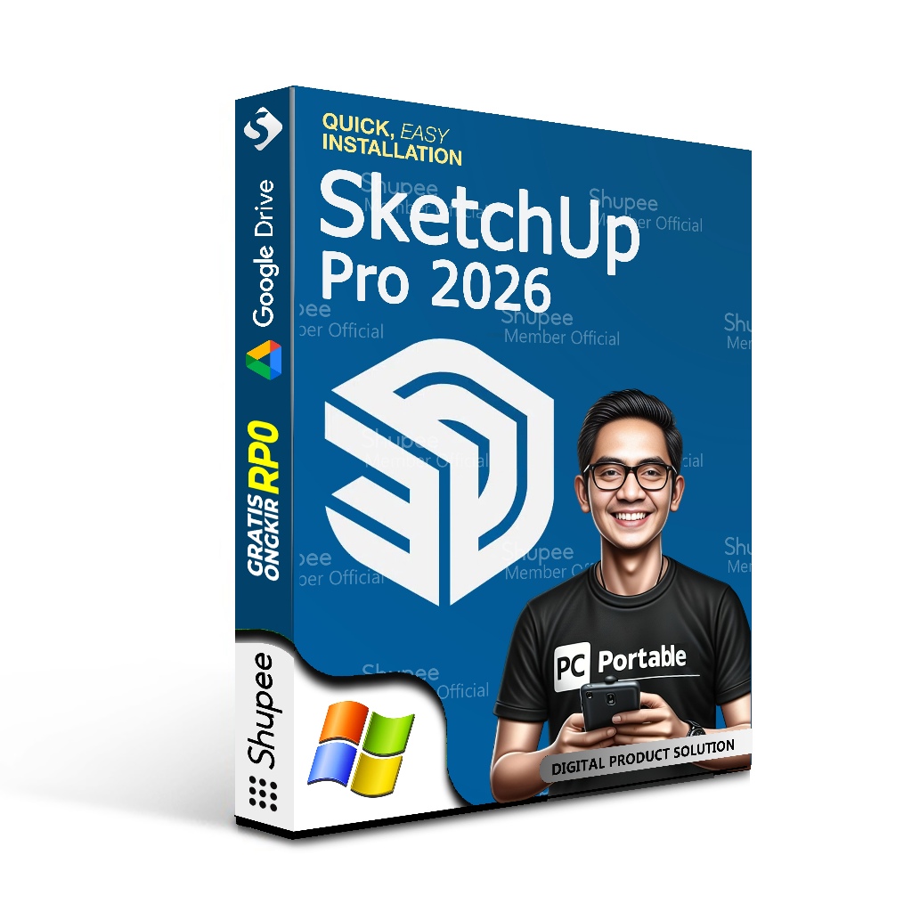 Jual SketchUp Pro 2026 | Software Full Version | Shopee Indonesia
