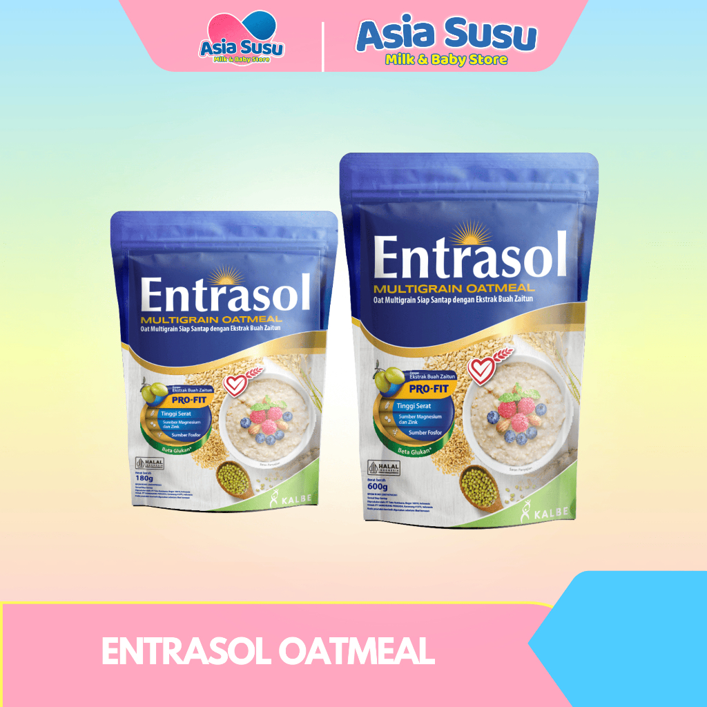 Jual Entrasol Multigrain Oatmeal 180g & 600g | Shopee Indonesia