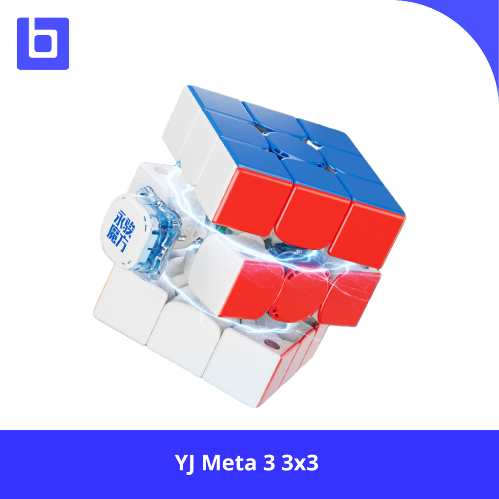 Jual Cube 3x3 Yj Meta 3 Magnetic Stickerless Original | Shopee Indonesia