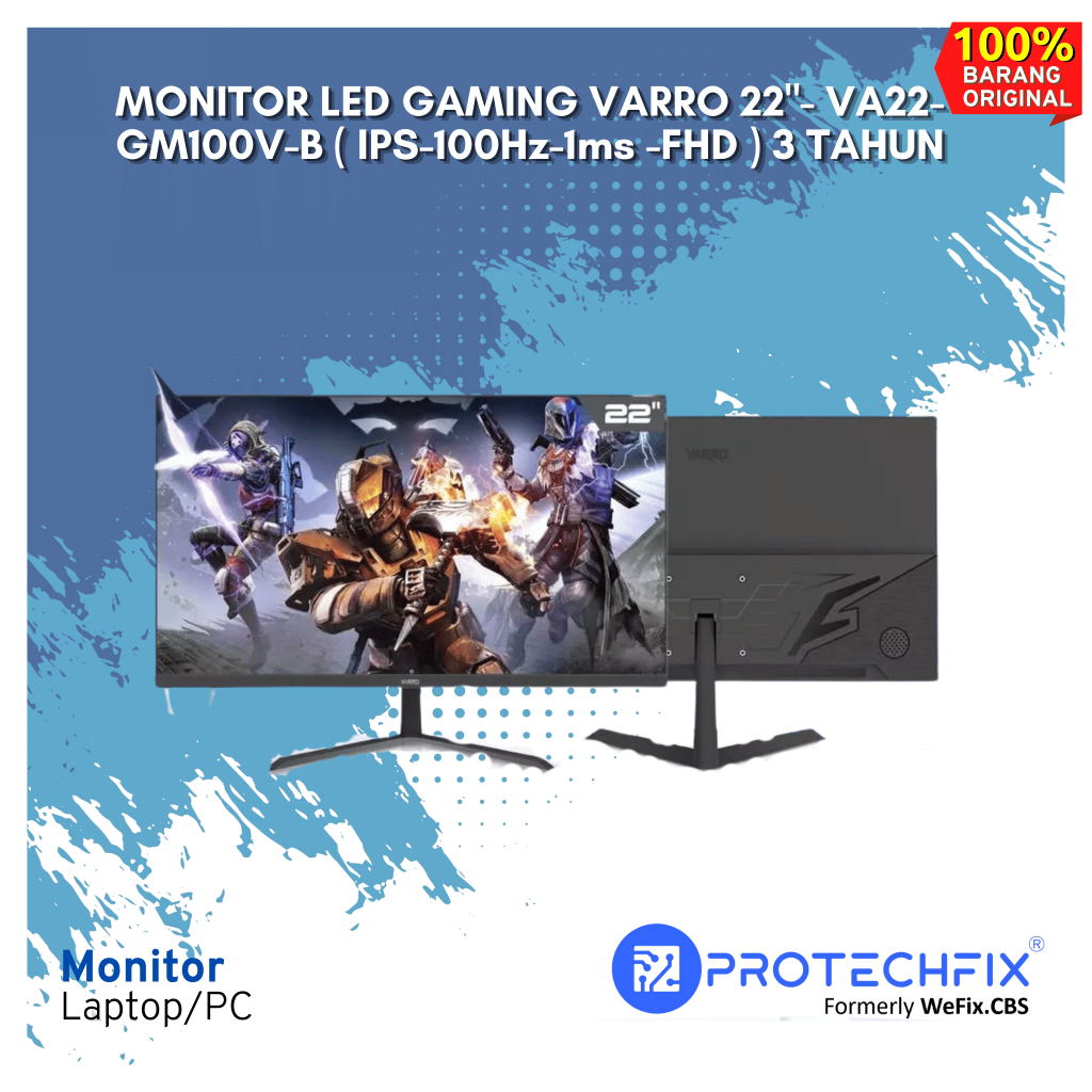 Jual MONITOR LED GAMING VARRO 22