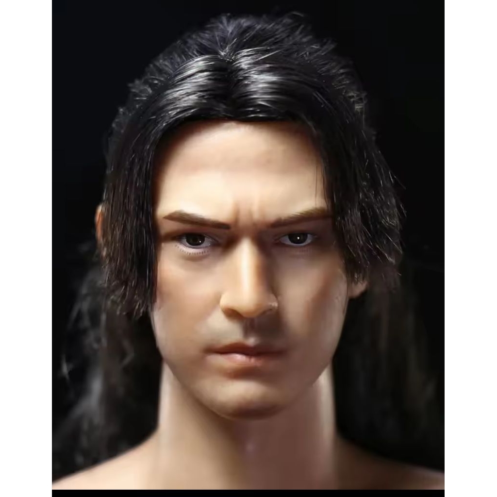 Jual skala 1/6 head kepala onimusha samu-rai tampan long hair | Shopee ...