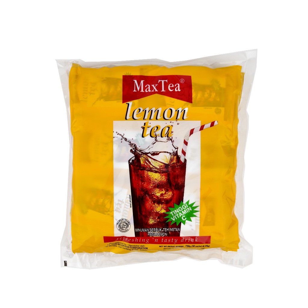 Jual Max Tea Lemon Tea - 30 Sachet Collection | Shopee Indonesia