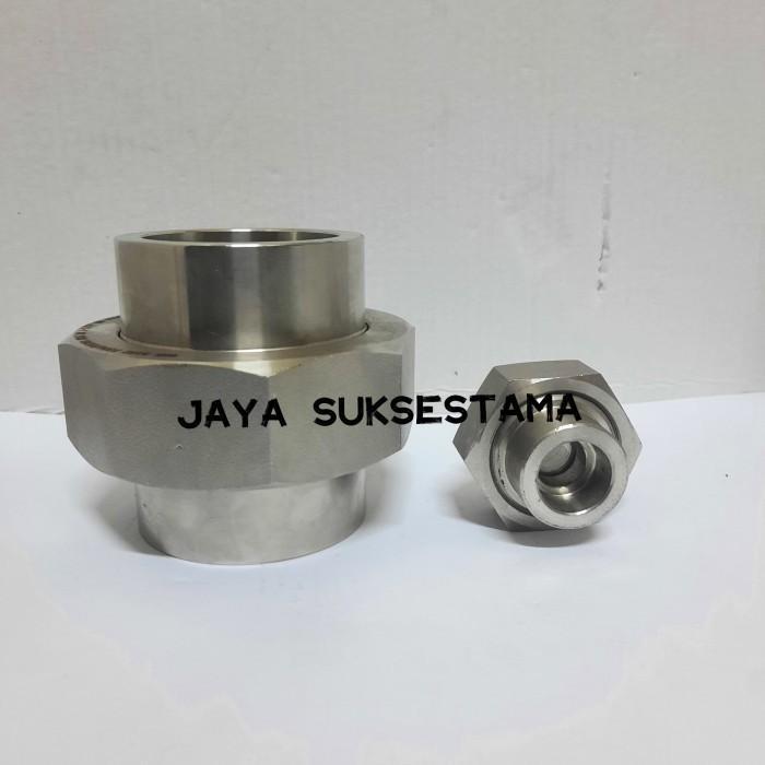 Jual Watermur Class 3000 Stainless SS 304 Sock Weld 3/4