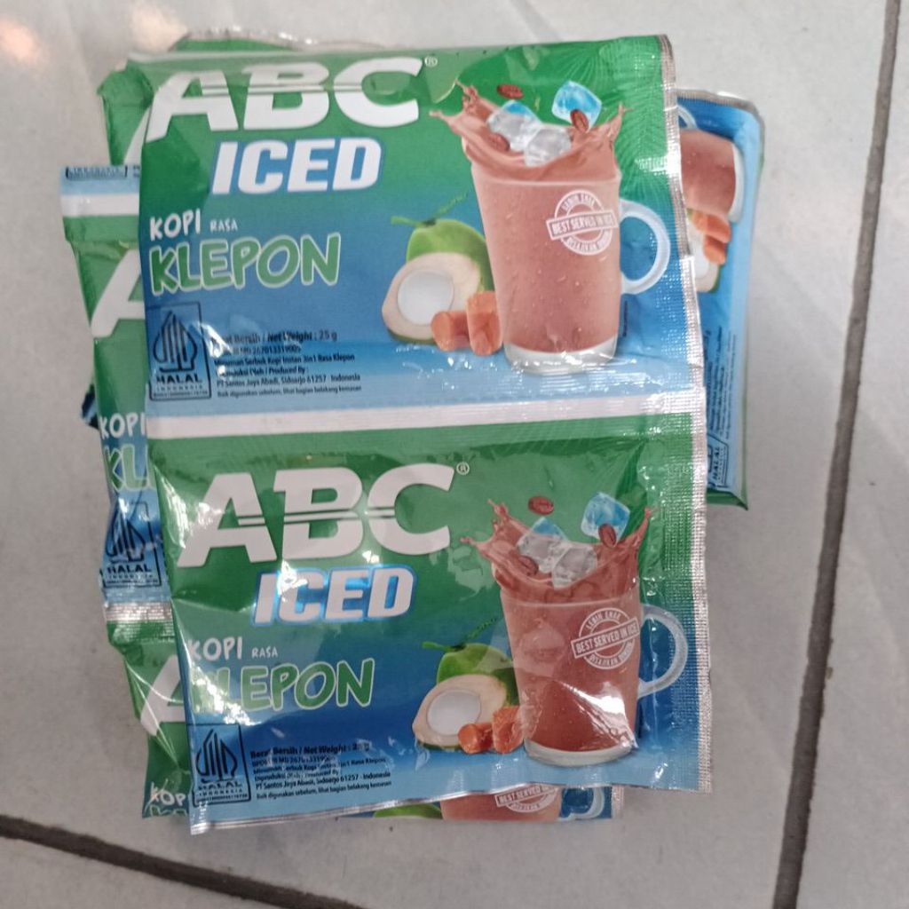 Jual ABC ICED kopi Rasa Klepon Renceng | Shopee Indonesia